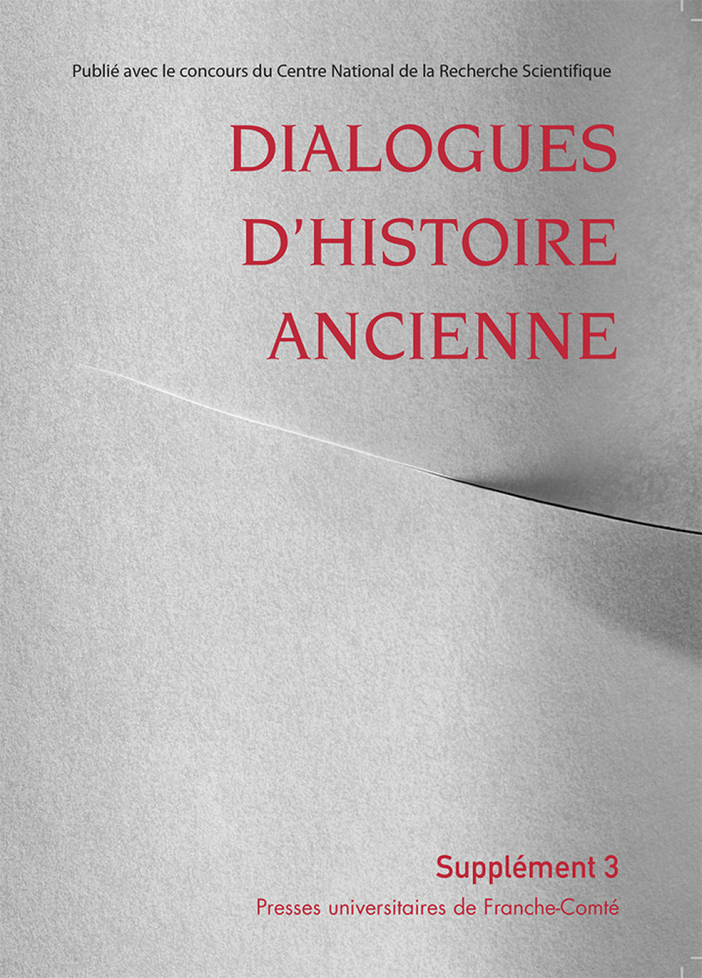 Dialogues d'Histoire Ancienne supplément 3
