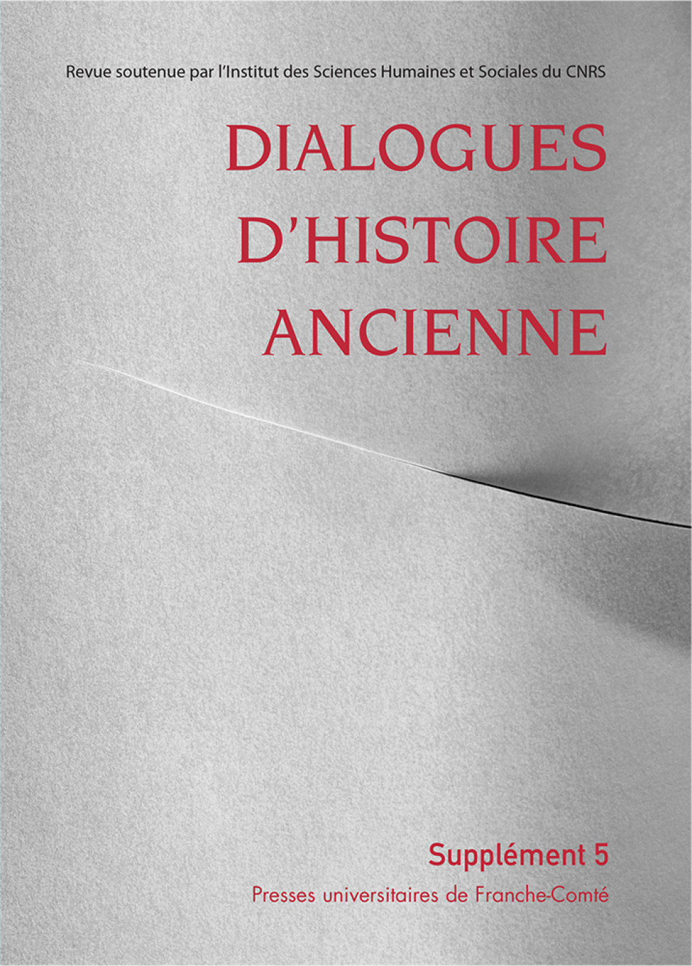 Dialogues d'Histoire Ancienne supplément 5
