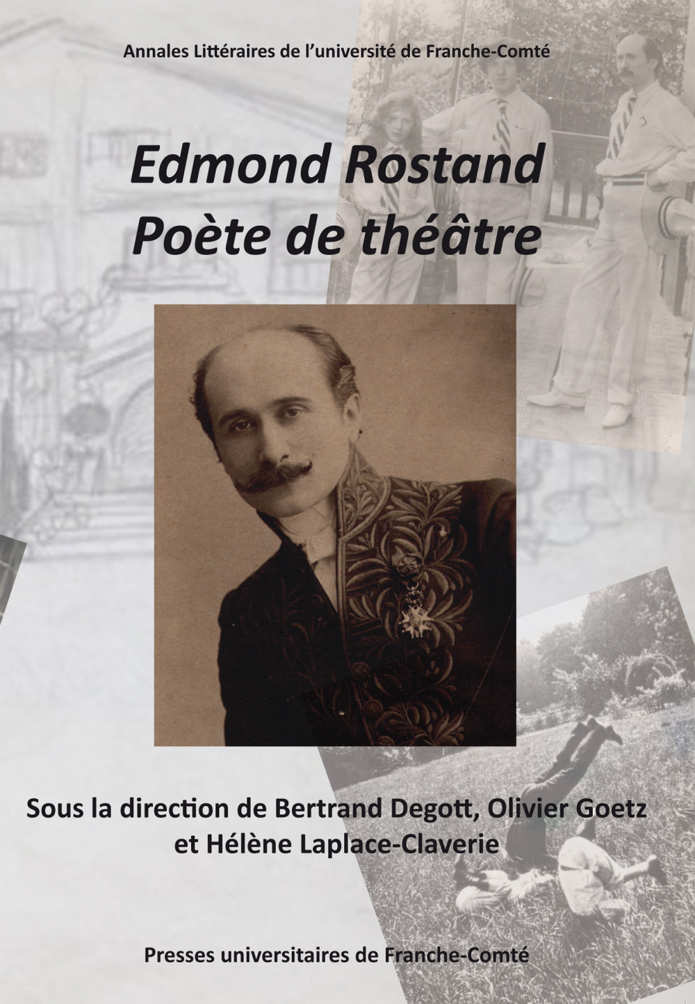 couverture du livre Edmond Rostand, poète de théâtre