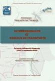 Interrégionalité et réseaux de transports