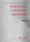 Dialogues d'Histoire Ancienne supplément 16