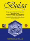 Recherches en linguistique étrangère III