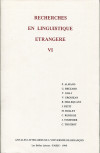 Ecrits linguistiques et philologiques