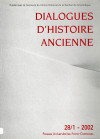 Dialogues d'Histoire Ancienne 41/1