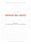 couverture de l'ouvrage Genèse in vivo d'Héloïse CABIRON