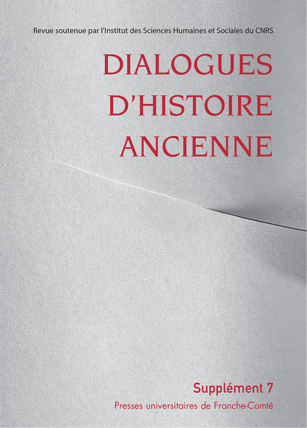 Dialogues d'Histoire Ancienne supplément 7