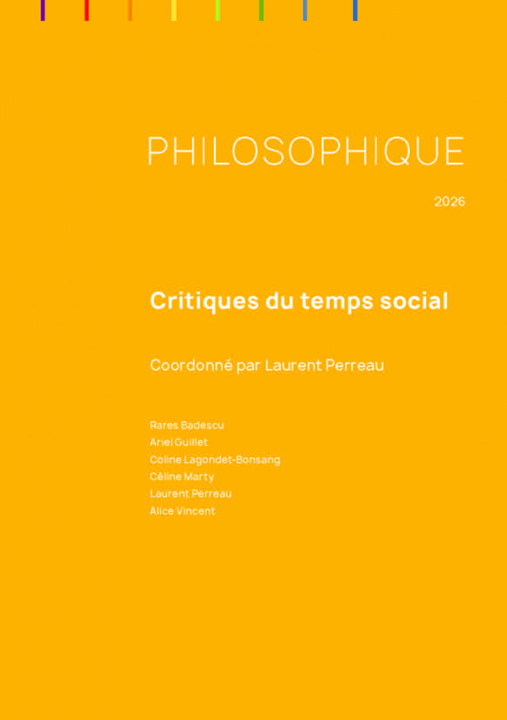 Philosophie, année 2026 