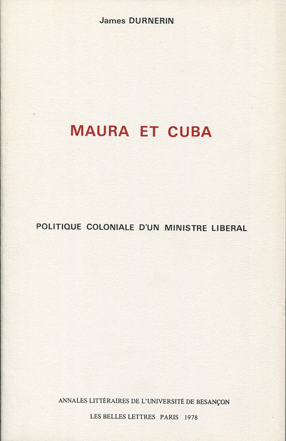 Maura et Cuba