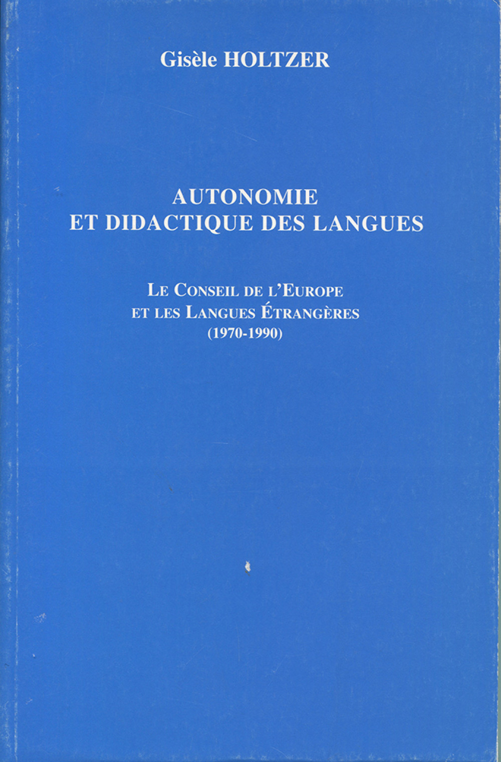 Autonomie et didactique des langues