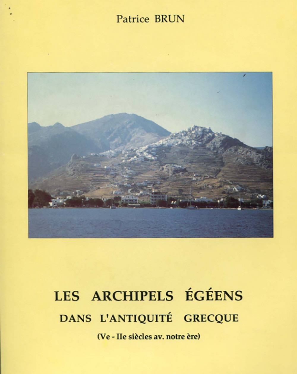 Les archipels égéens dans l'Antiquité grecque
