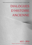 Dialogues d'Histoire Ancienne 42/2