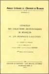 Mélanges d'archéologie publiés à l'occasion des 4e journées de la Revue Archéologique de l'Est, Besançon 1957