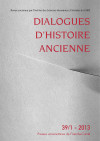 Dialogues d'Histoire Ancienne 35/1