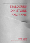 Dialogues d'Histoire Ancienne 42/2
