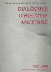 Dialogues d'Histoire Ancienne 35/2
