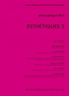 couverture L'esthétique, le principe dirigé par Louis Ucciani