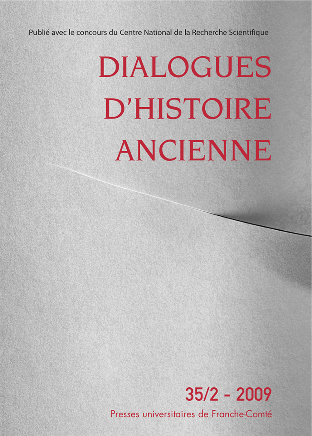 Dialogues d'Histoire Ancienne 35/2