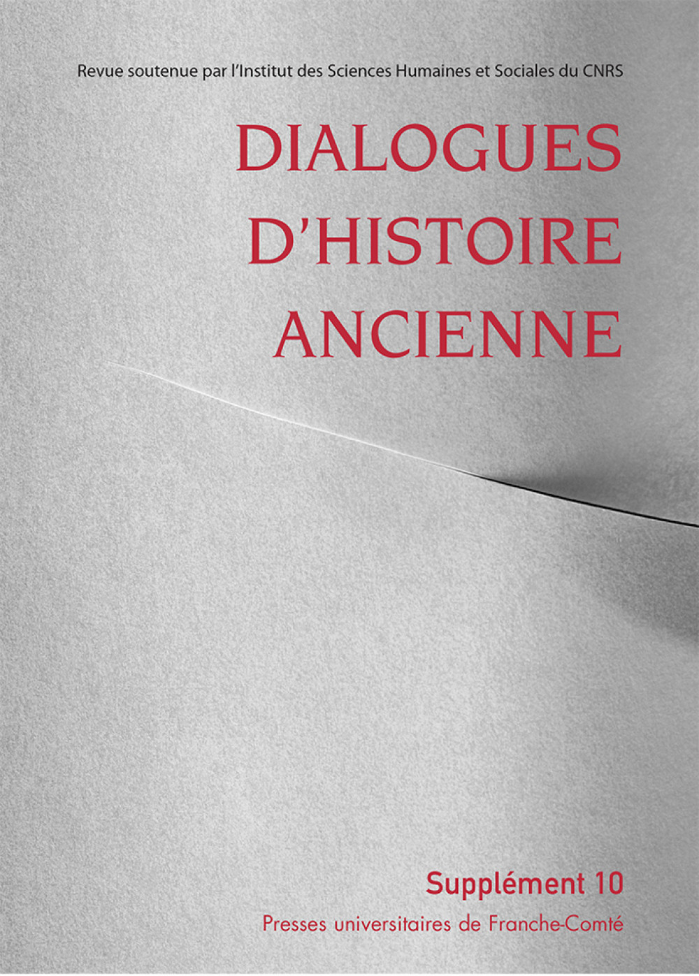 Dialogues d'Histoire Ancienne supplément 10
