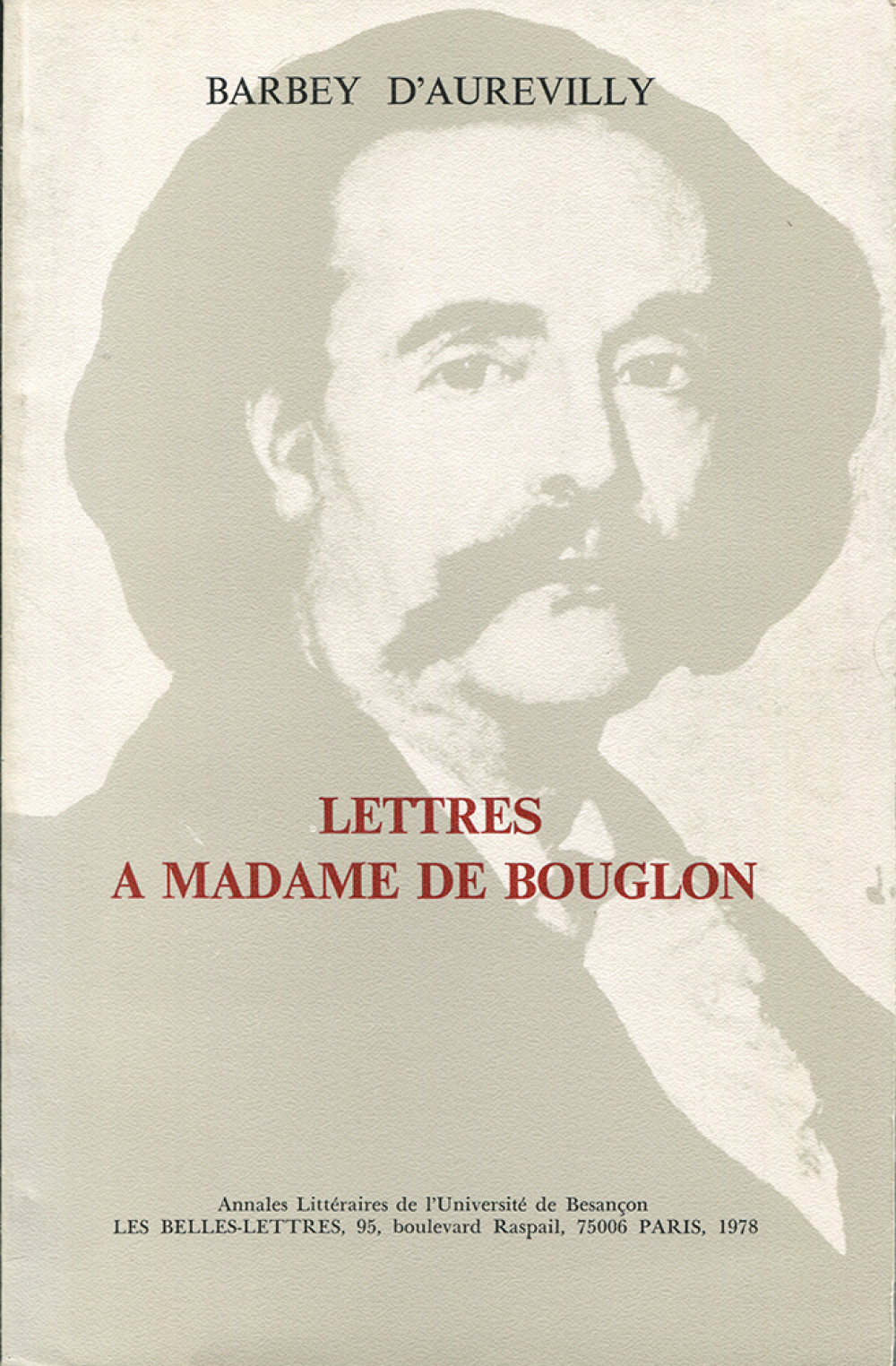 Lettres à Madame de Bouglon
