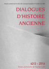 Dialogues d’Histoire Ancienne 40/2