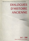 Dialogues d'Histoire Ancienne 40/1