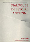 Dialogues d'Histoire Ancienne 31/2