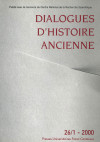 Dialogues d'Histoire Ancienne 37/1